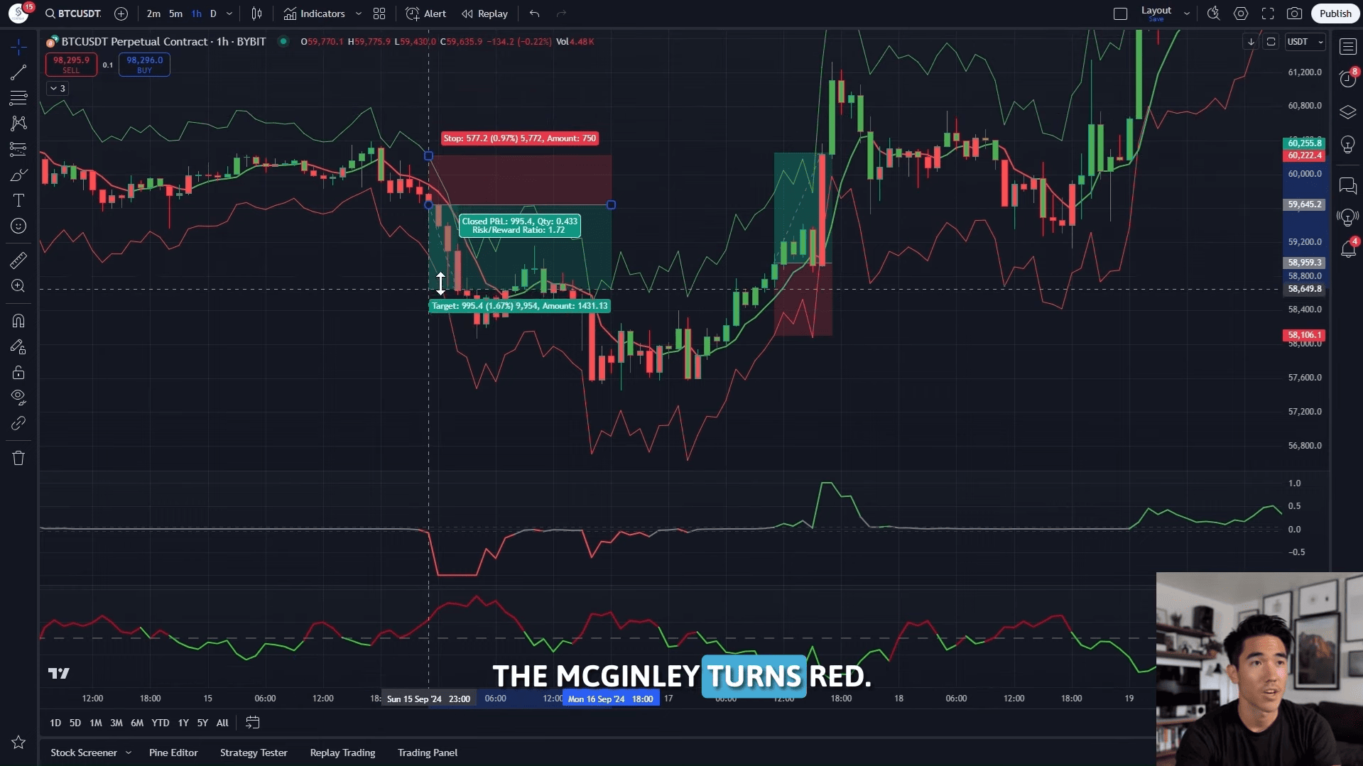 McGinley Dynamic Indicator Screenshot